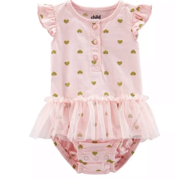 Carter's Other - Child of Mine by Carter's Short Sleeve Heart Suit